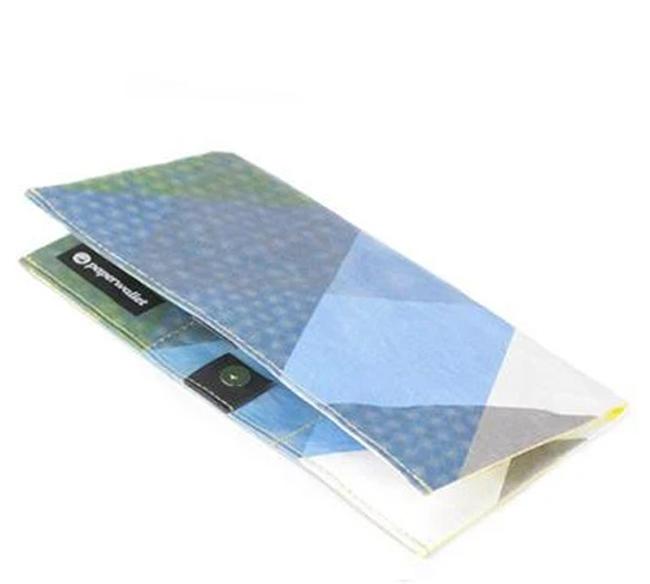 Triangle Moire | RFID Clutch Wallet